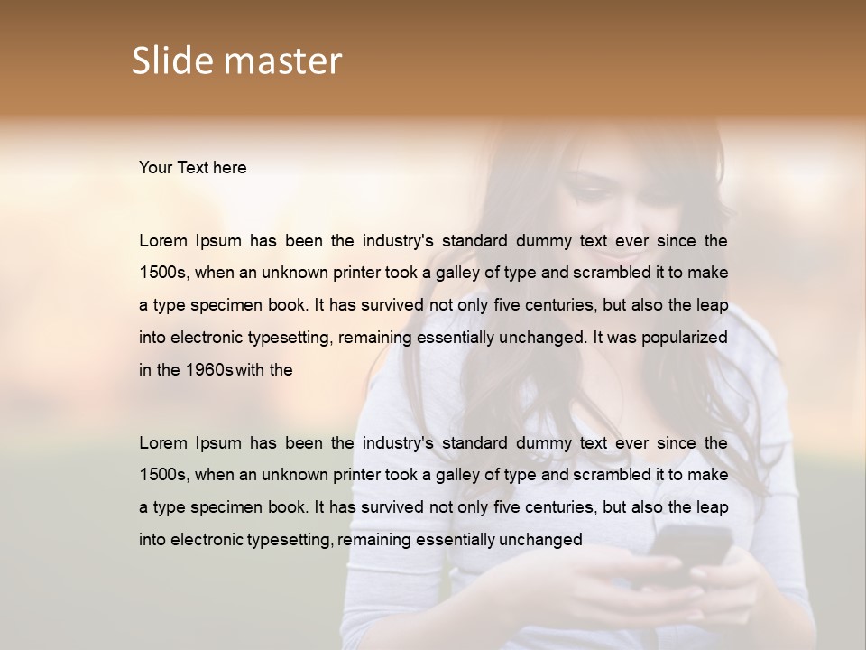 Ethnicity Hispanic Smiles PowerPoint Template