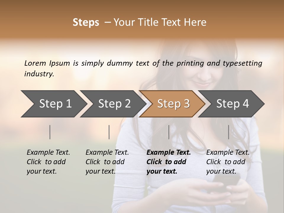 Ethnicity Hispanic Smiles PowerPoint Template