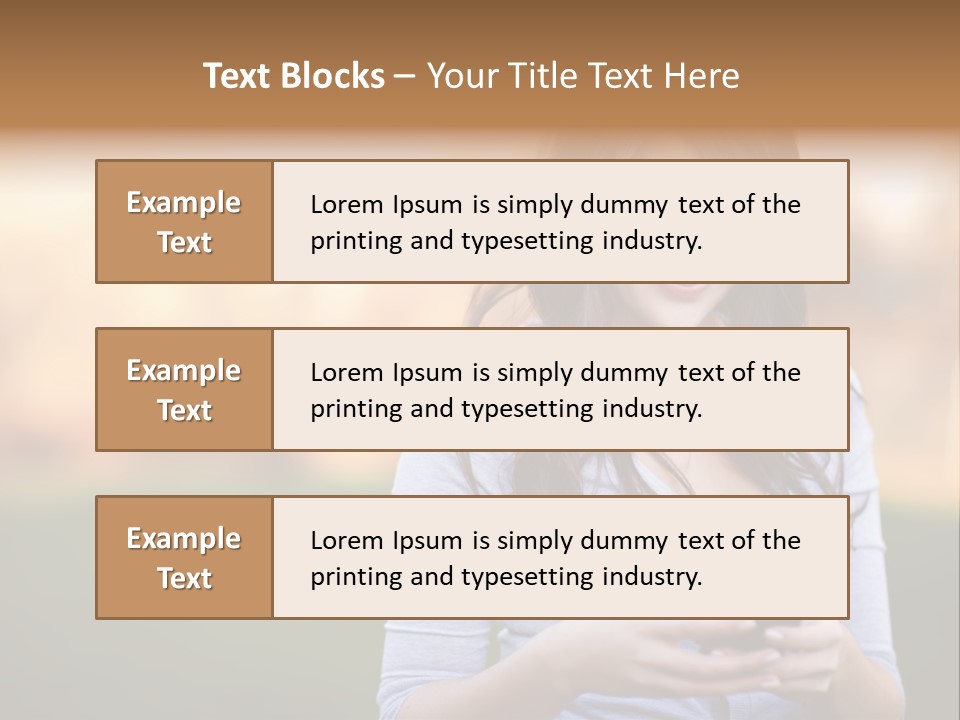 Ethnicity Hispanic Smiles PowerPoint Template