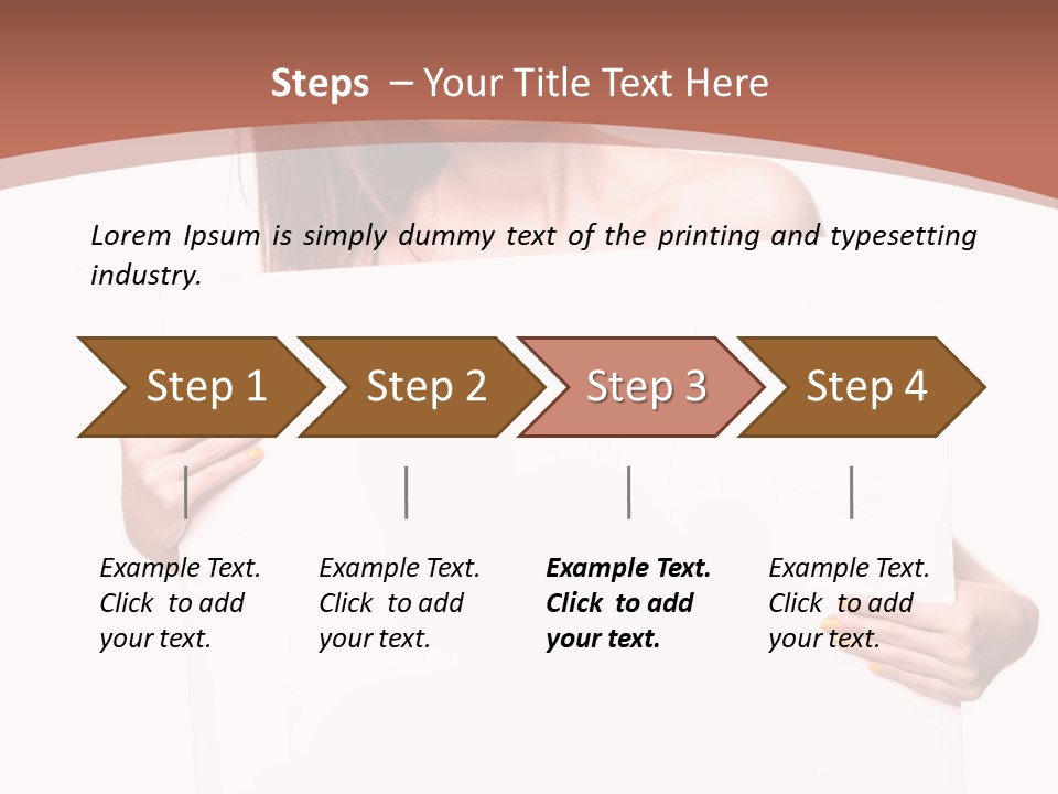Space Presentation Smile PowerPoint Template