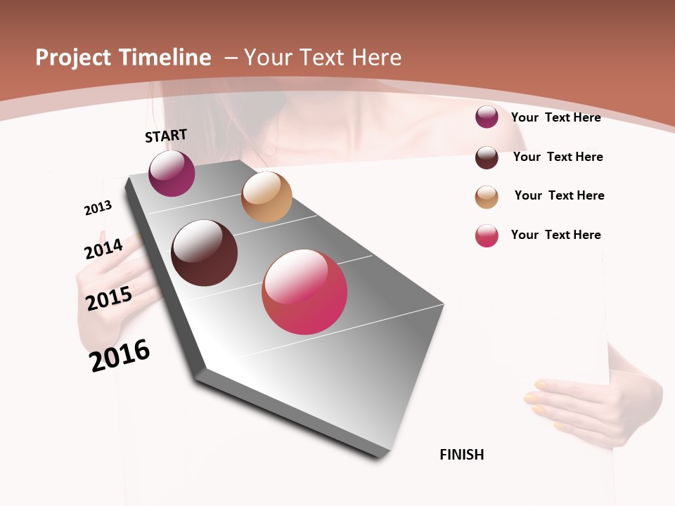 Space Presentation Smile PowerPoint Template