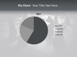 Leisure Fight Chess PowerPoint Template