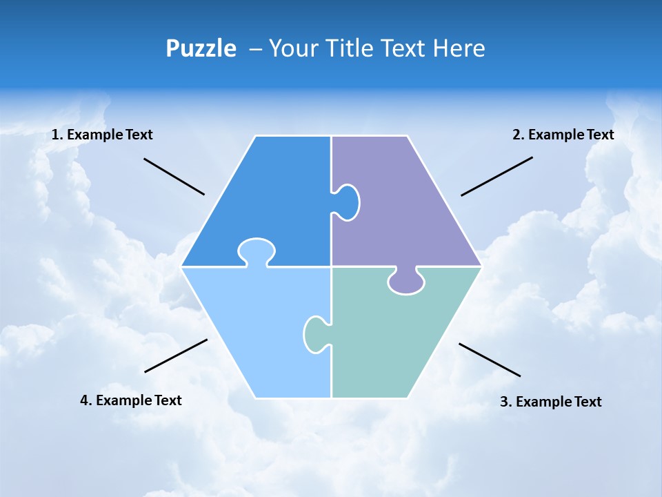 Cloudscape Awe Overcast PowerPoint Template