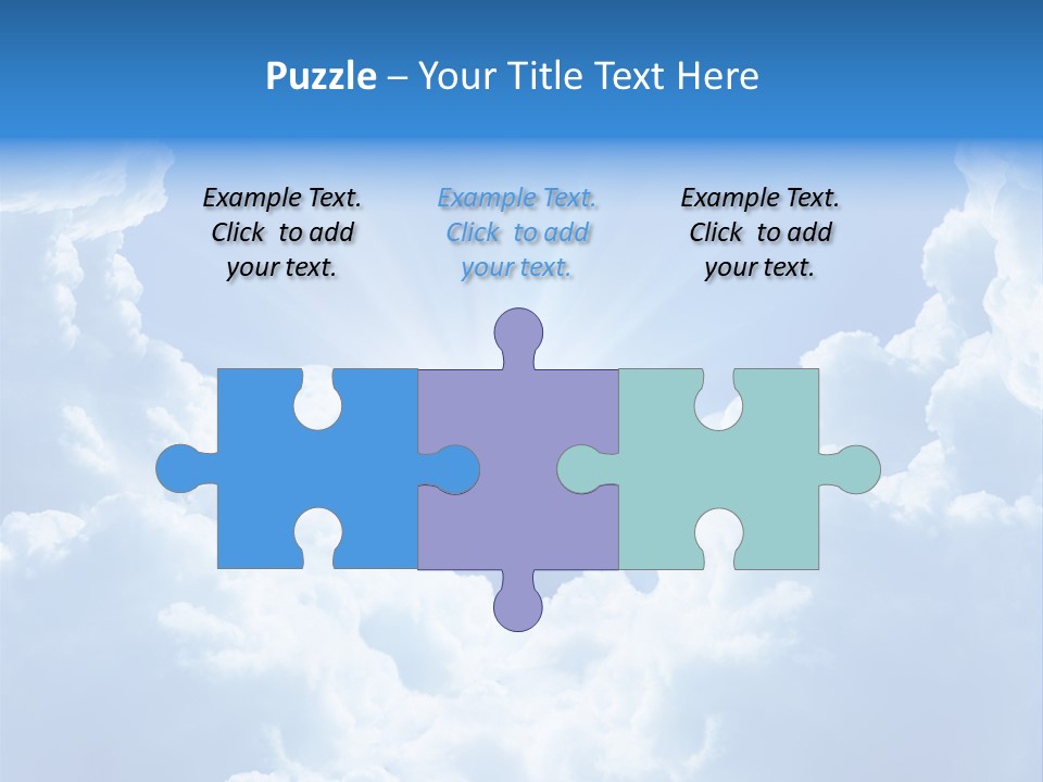 Cloudscape Awe Overcast PowerPoint Template
