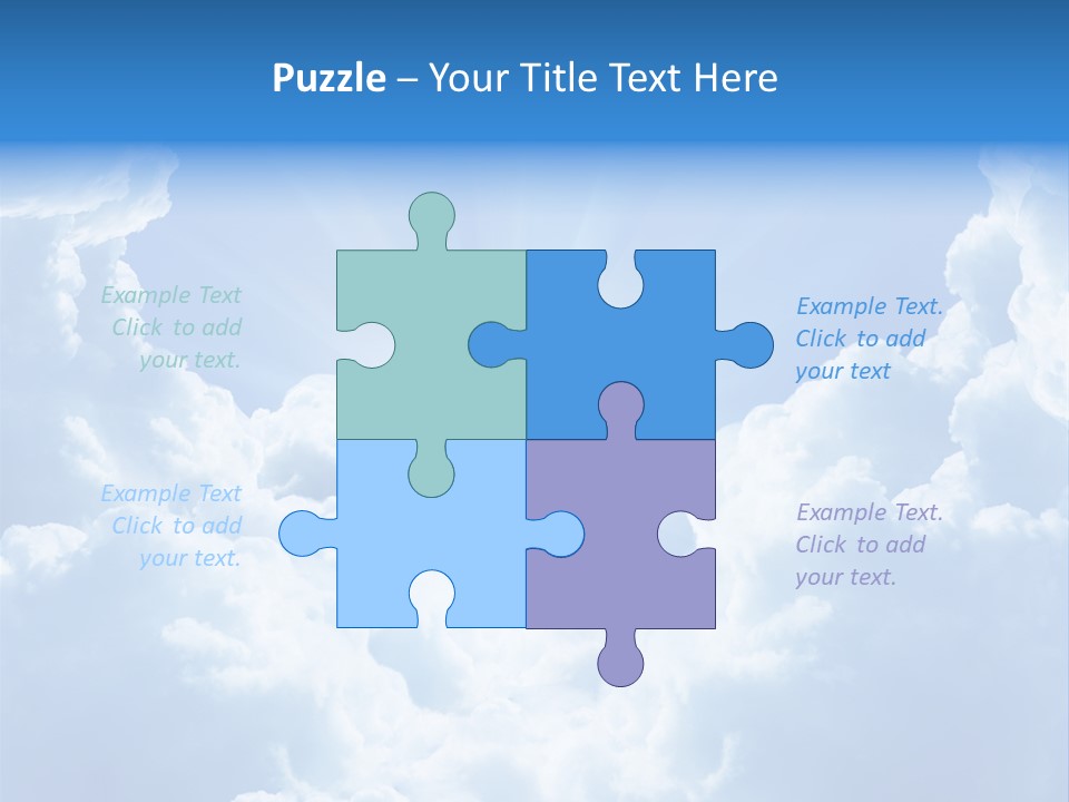 Cloudscape Awe Overcast PowerPoint Template