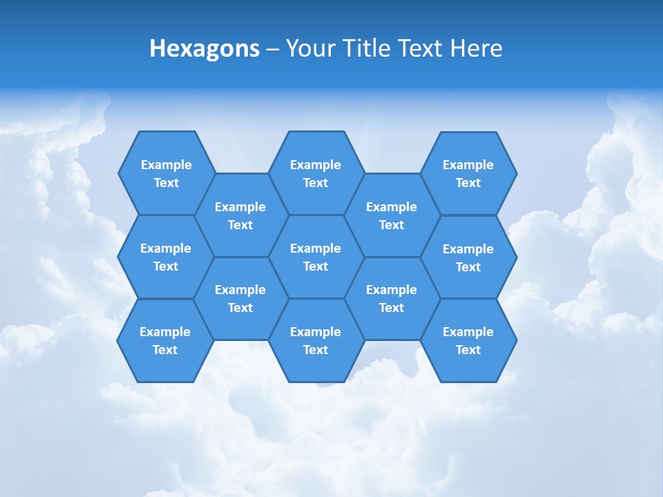 Cloudscape Awe Overcast PowerPoint Template