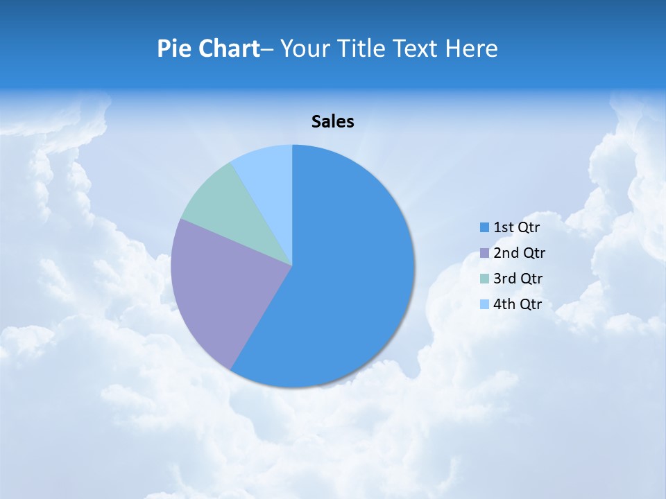 Cloudscape Awe Overcast PowerPoint Template