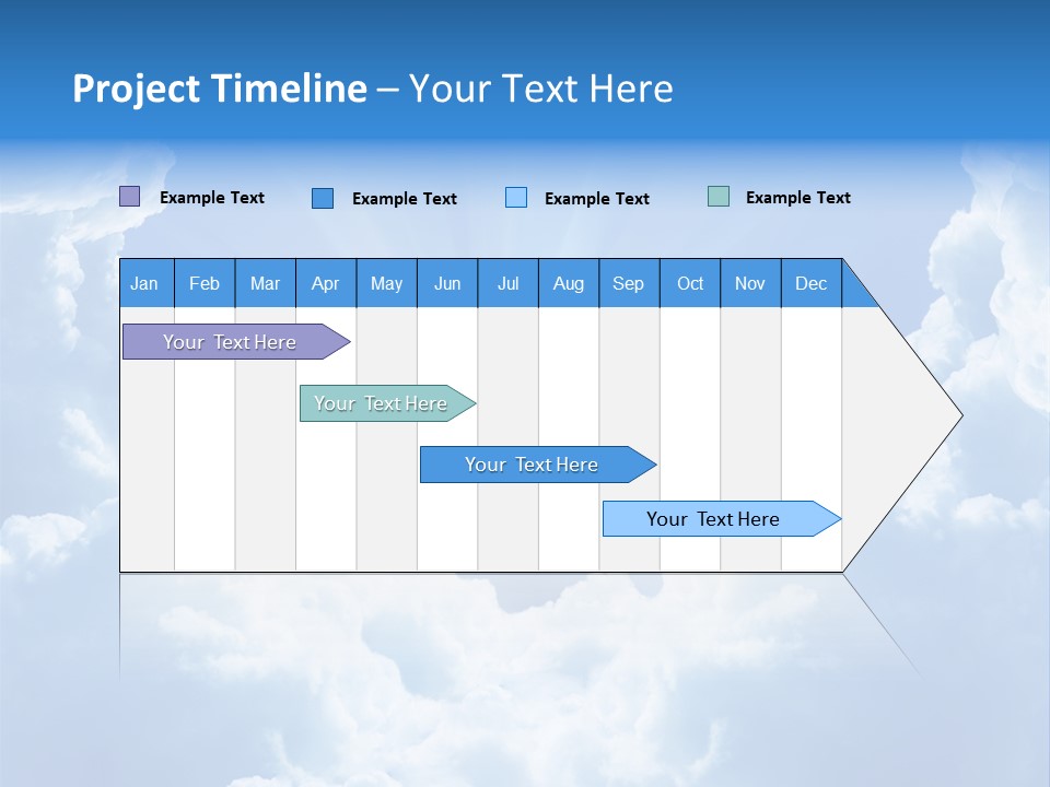 Cloudscape Awe Overcast PowerPoint Template