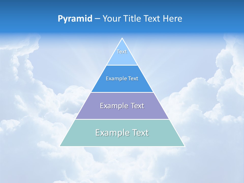 Cloudscape Awe Overcast PowerPoint Template