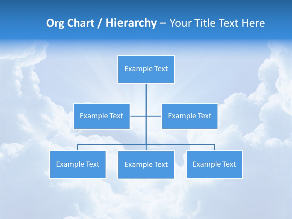 Cloudscape Awe Overcast PowerPoint Template