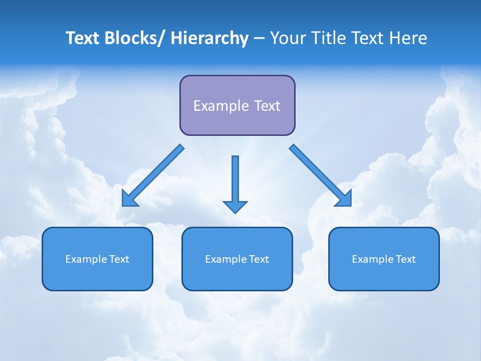 Cloudscape Awe Overcast PowerPoint Template