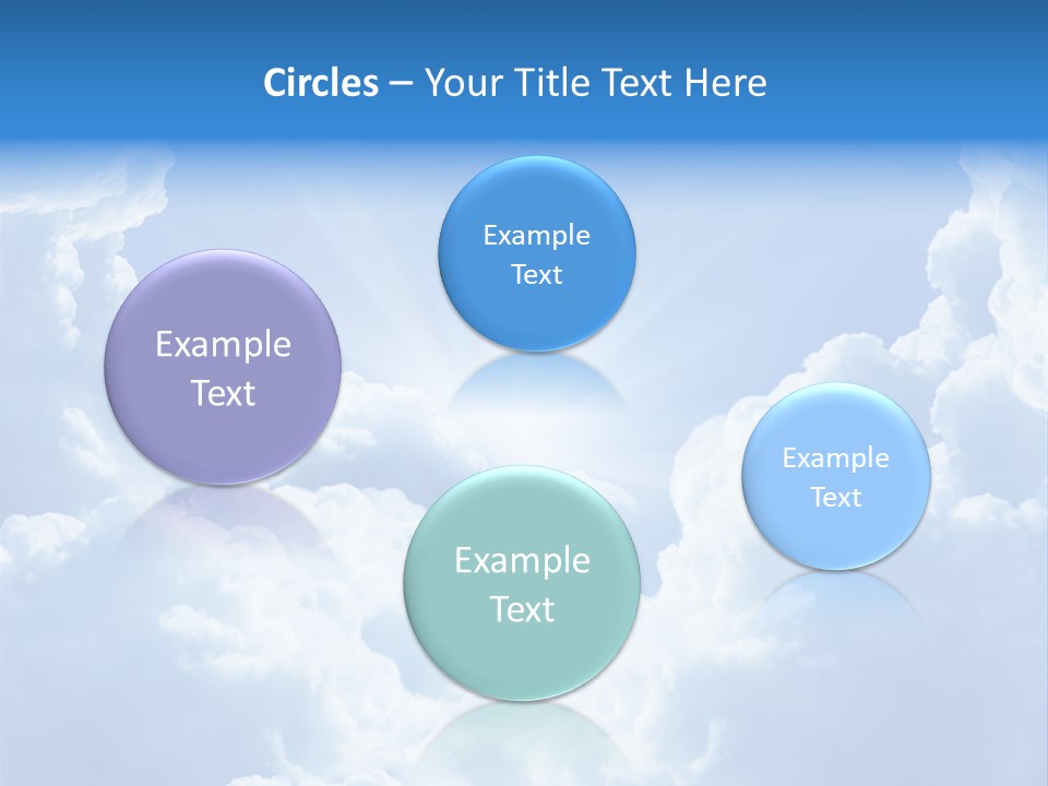 Cloudscape Awe Overcast PowerPoint Template