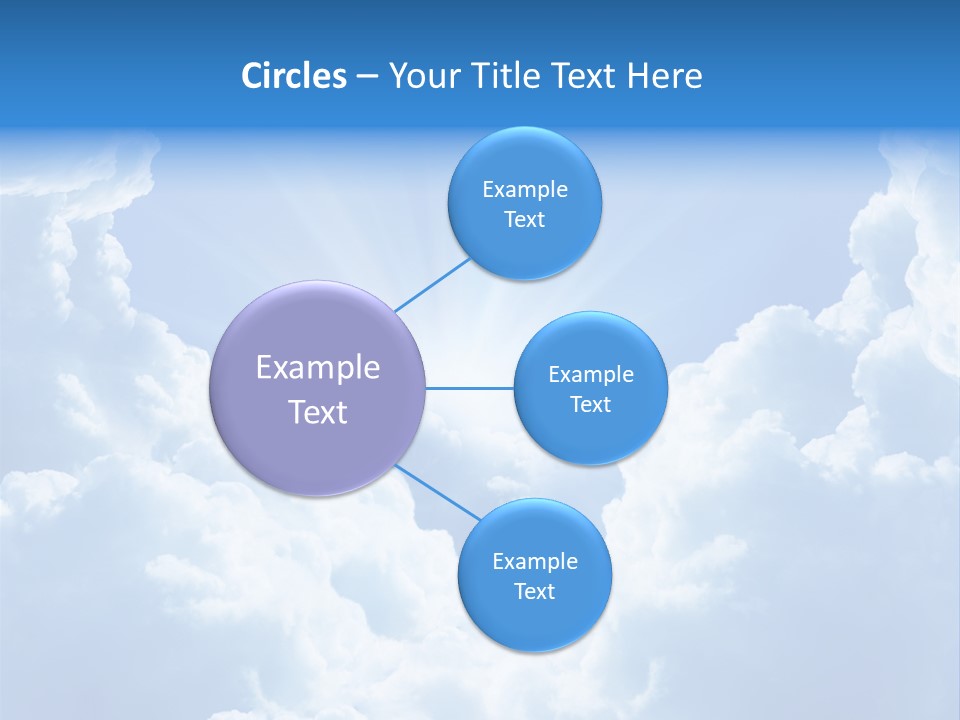 Cloudscape Awe Overcast PowerPoint Template