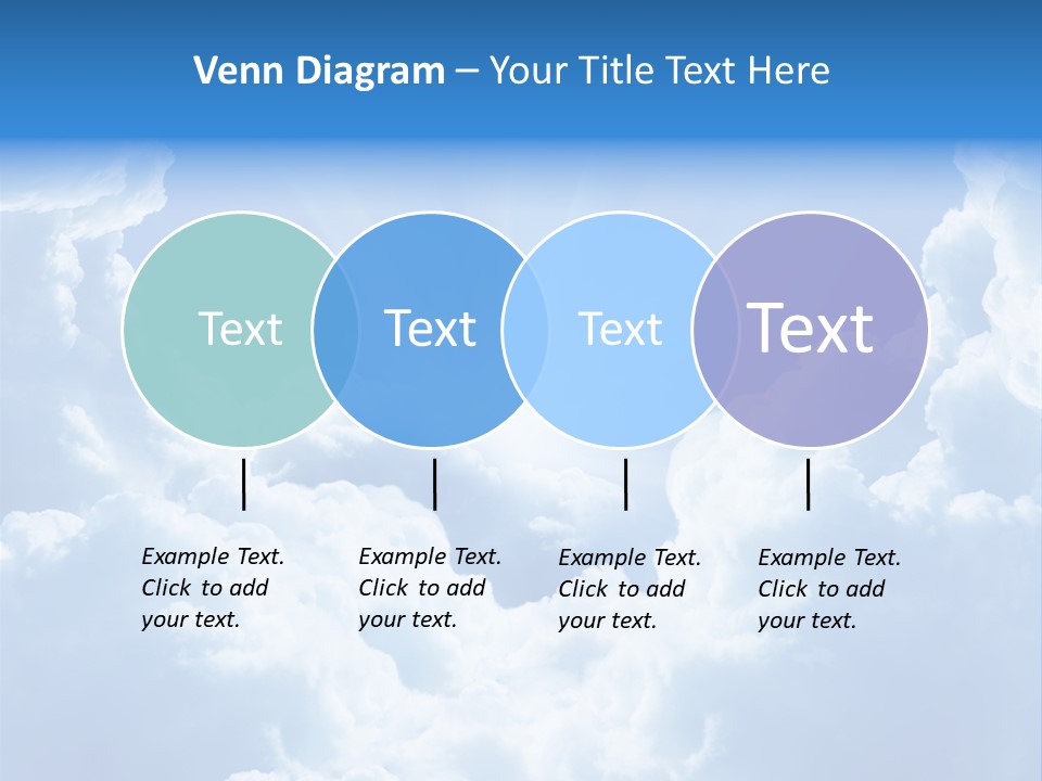 Cloudscape Awe Overcast PowerPoint Template