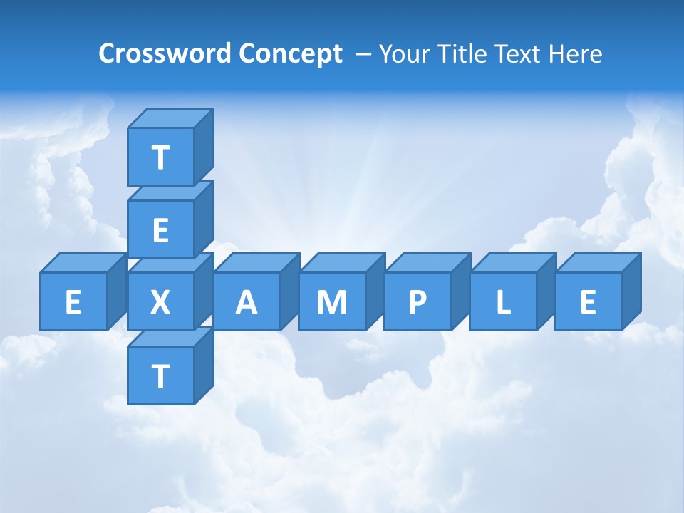 Cloudscape Awe Overcast PowerPoint Template