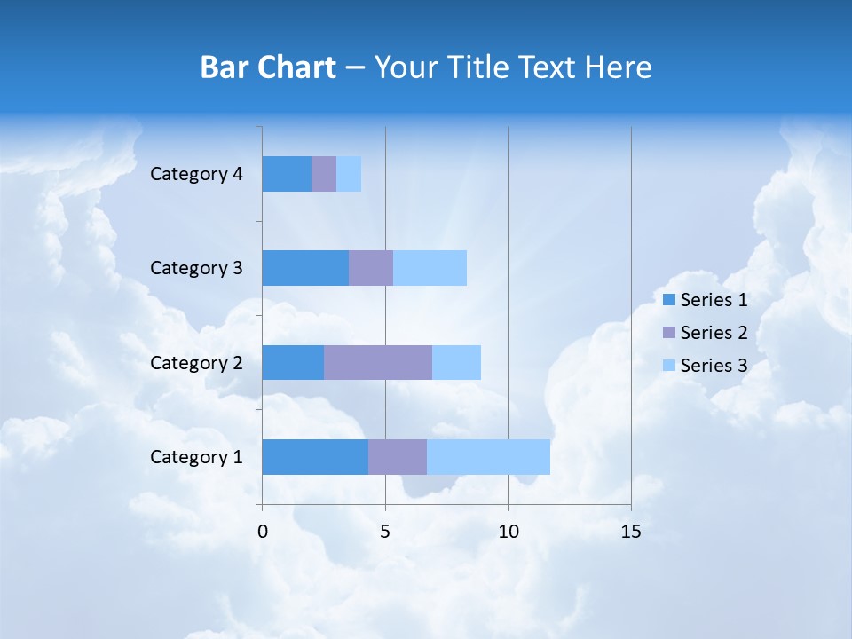 Cloudscape Awe Overcast PowerPoint Template