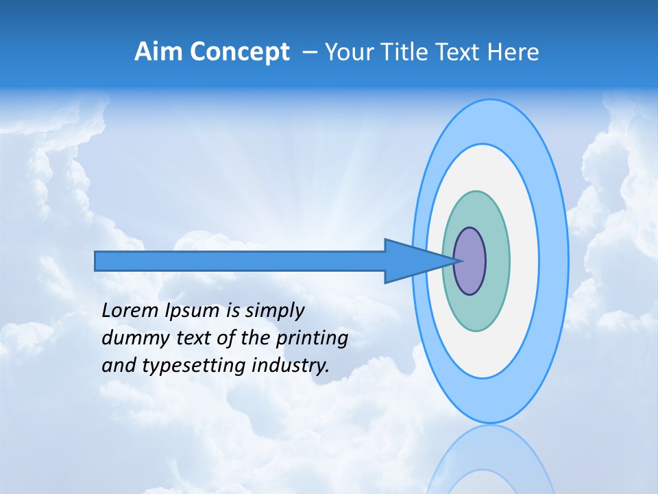 Cloudscape Awe Overcast PowerPoint Template