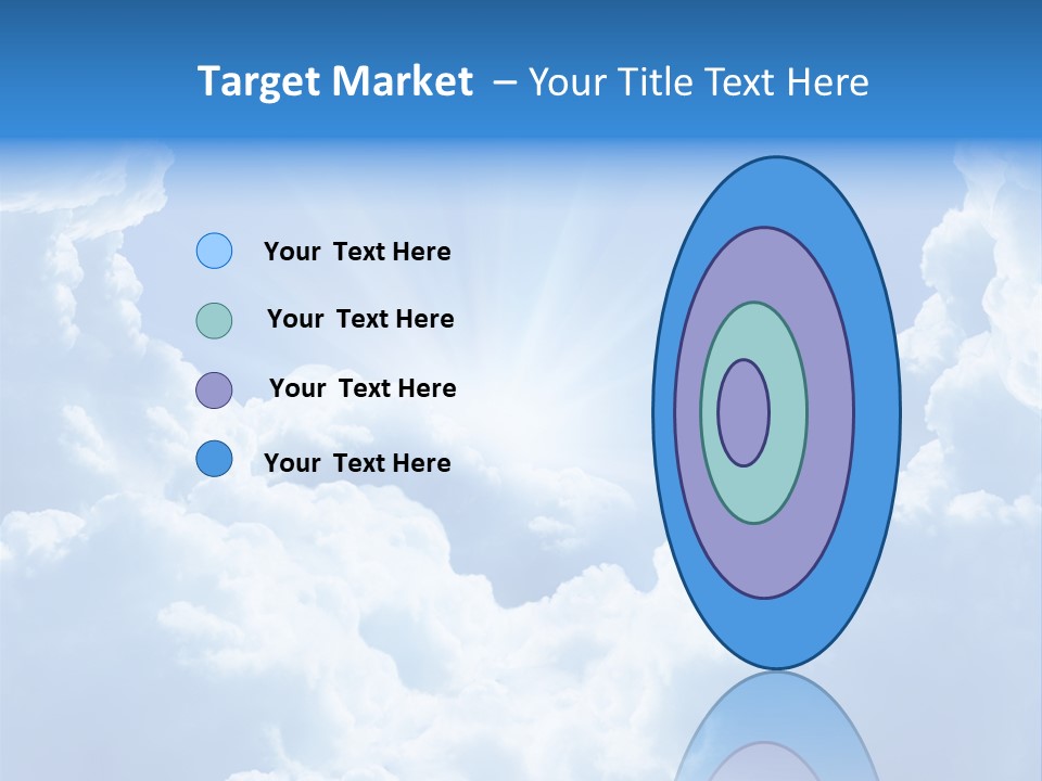 Cloudscape Awe Overcast PowerPoint Template