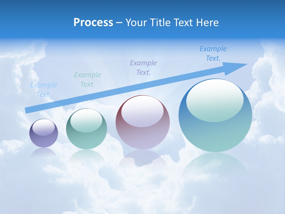 Cloudscape Awe Overcast PowerPoint Template