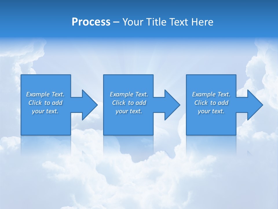 Cloudscape Awe Overcast PowerPoint Template