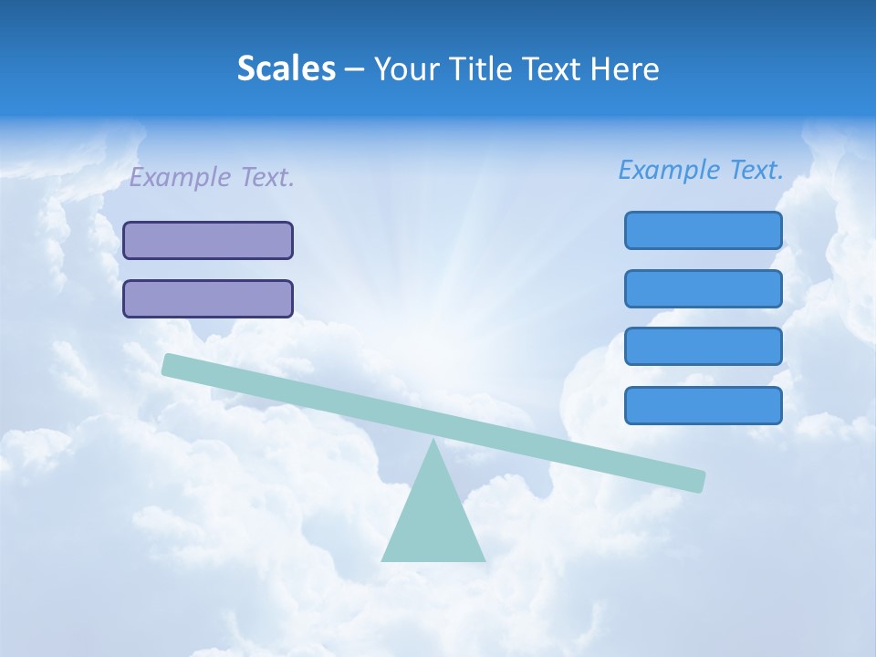 Cloudscape Awe Overcast PowerPoint Template