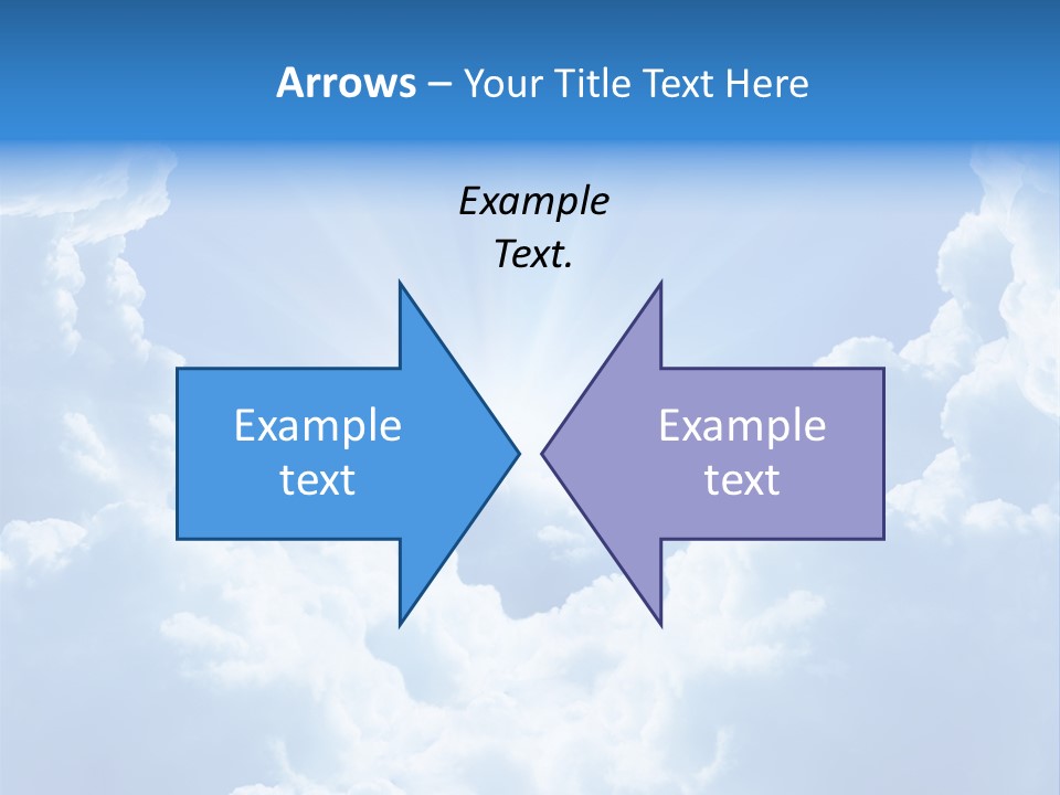 Cloudscape Awe Overcast PowerPoint Template