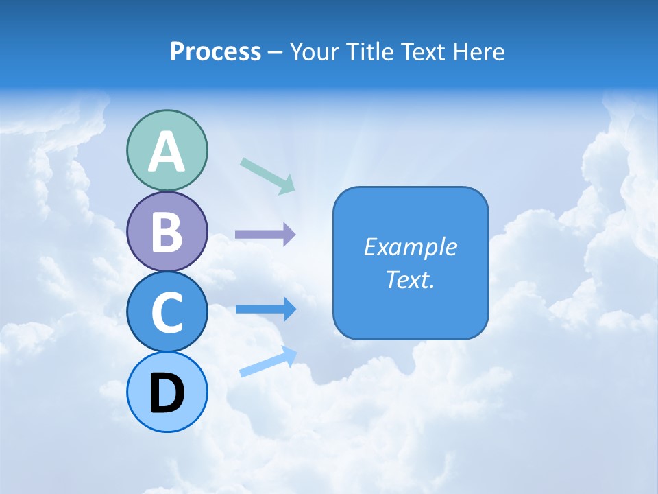 Cloudscape Awe Overcast PowerPoint Template