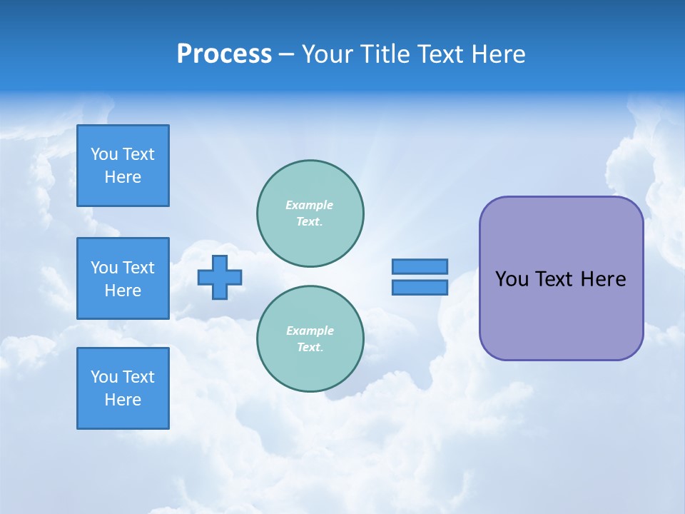 Cloudscape Awe Overcast PowerPoint Template