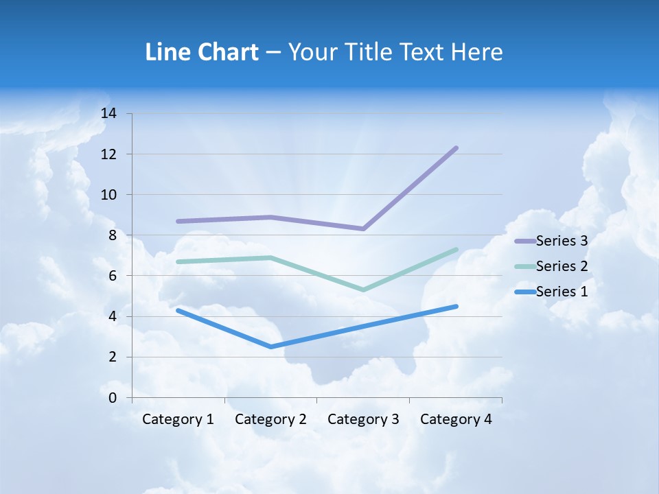 Cloudscape Awe Overcast PowerPoint Template
