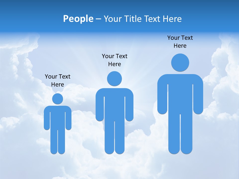 Cloudscape Awe Overcast PowerPoint Template