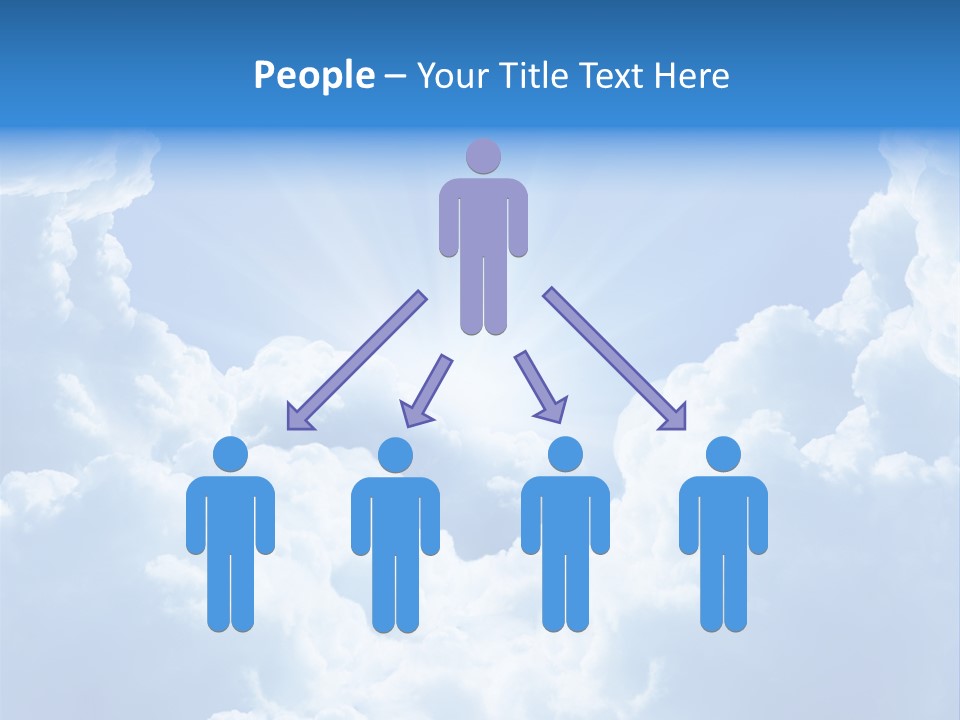 Cloudscape Awe Overcast PowerPoint Template