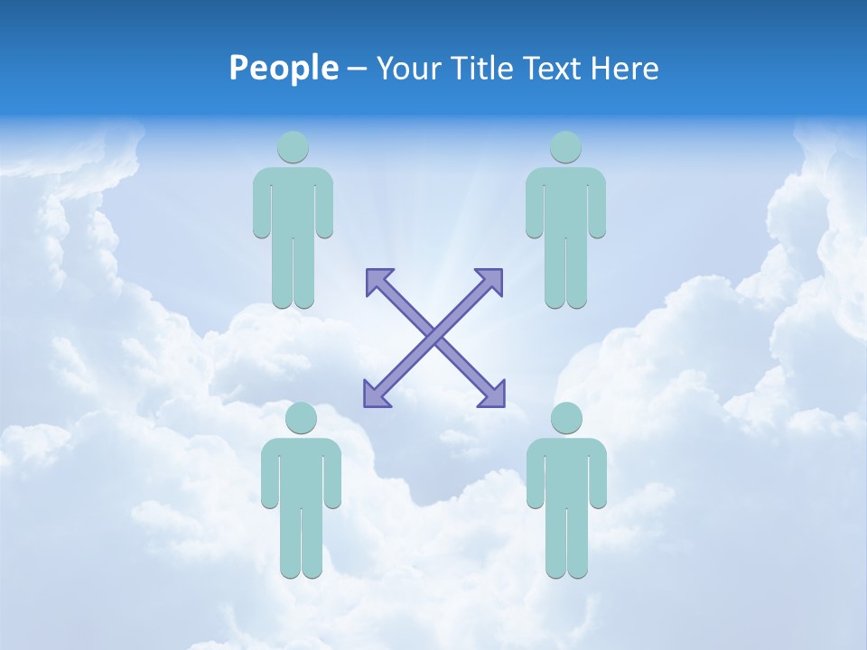Cloudscape Awe Overcast PowerPoint Template