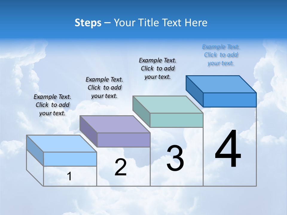 Cloudscape Awe Overcast PowerPoint Template