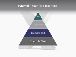 Clear Alphabet Single PowerPoint Template
