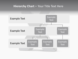 Clear Alphabet Single PowerPoint Template