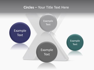 Clear Alphabet Single PowerPoint Template
