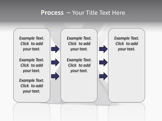 Clear Alphabet Single PowerPoint Template
