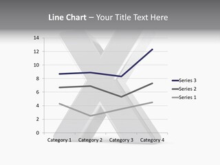 Clear Alphabet Single PowerPoint Template