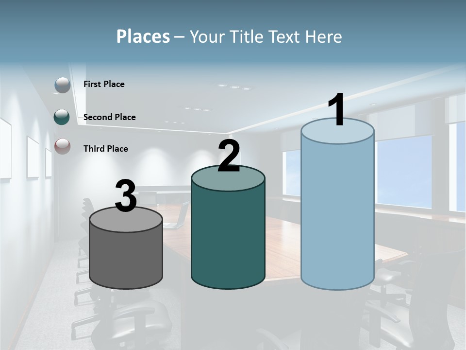 Board Discussion Interior PowerPoint Template