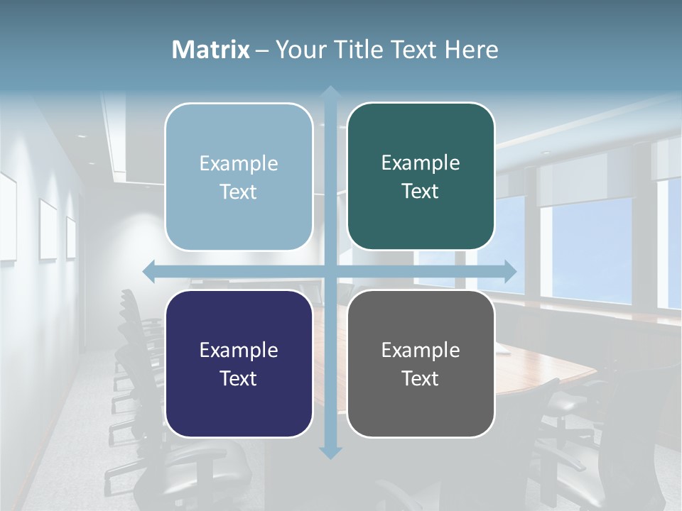 Board Discussion Interior PowerPoint Template