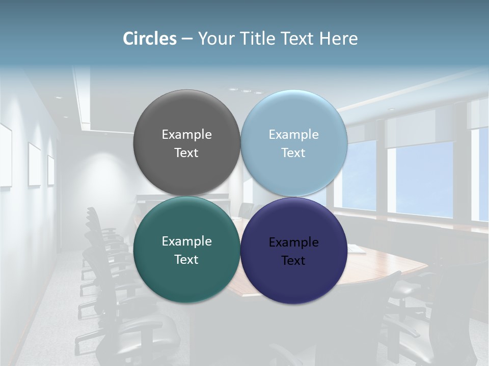 Board Discussion Interior PowerPoint Template