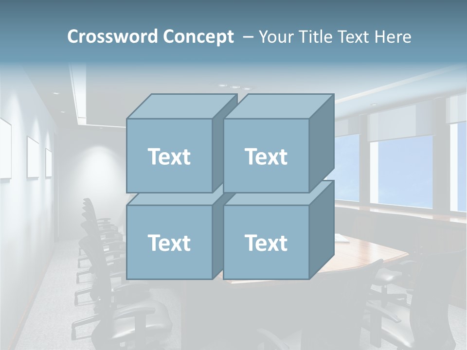 Board Discussion Interior PowerPoint Template