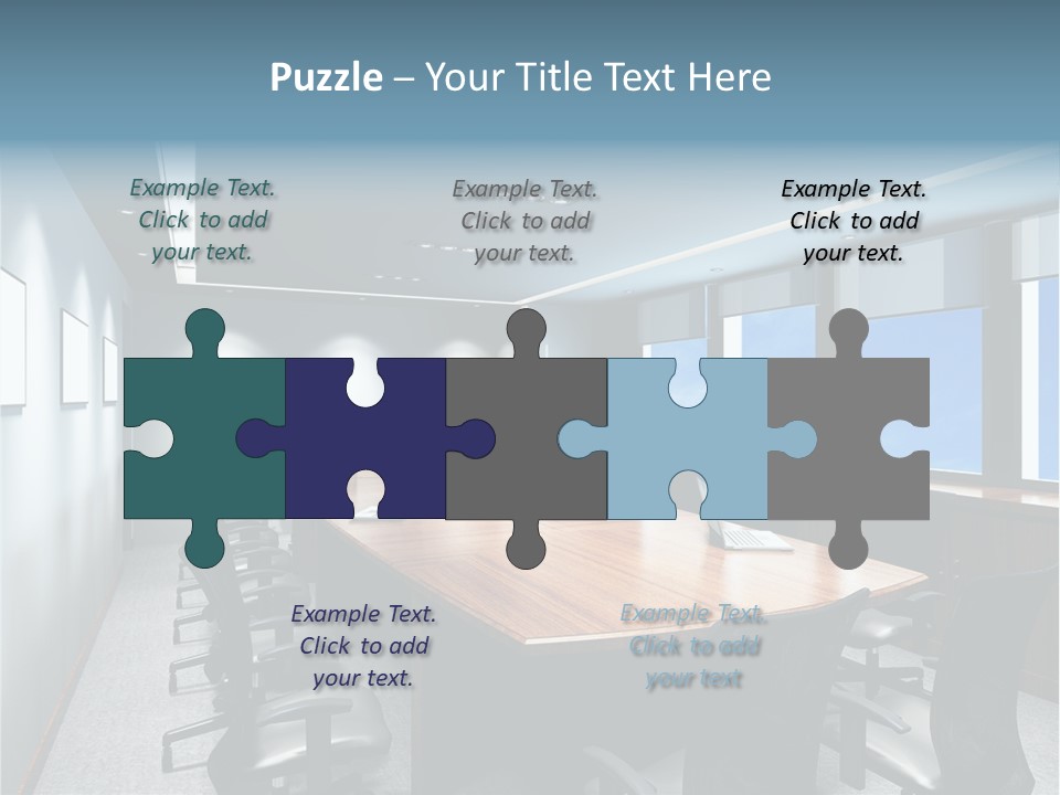 Board Discussion Interior PowerPoint Template