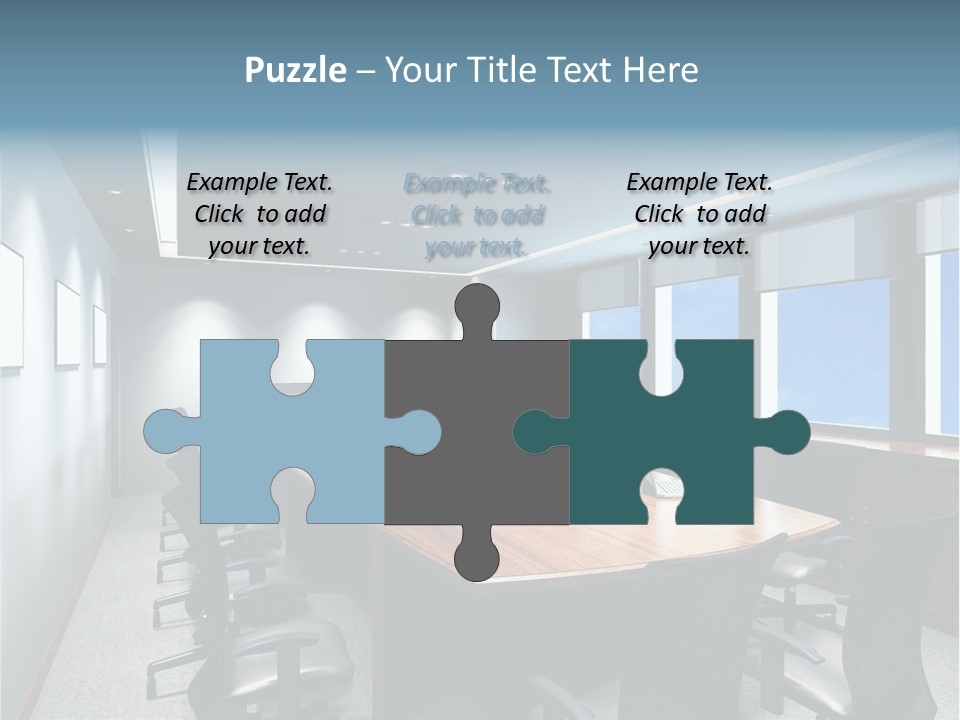 Board Discussion Interior PowerPoint Template
