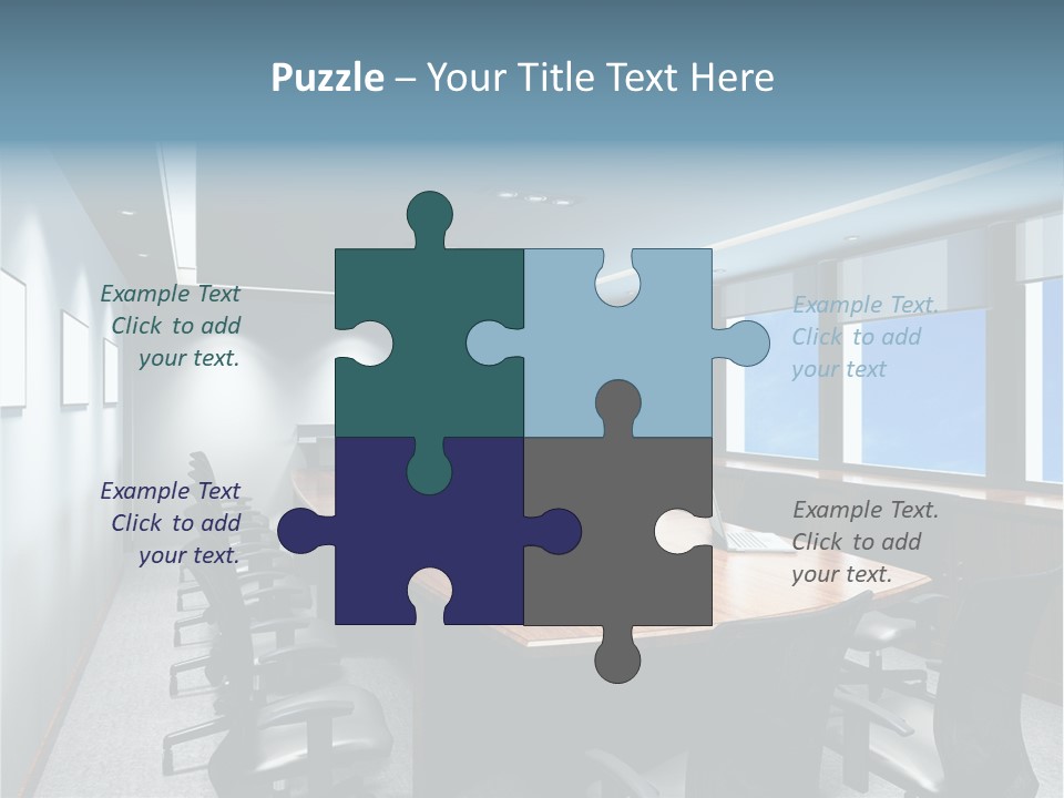 Board Discussion Interior PowerPoint Template
