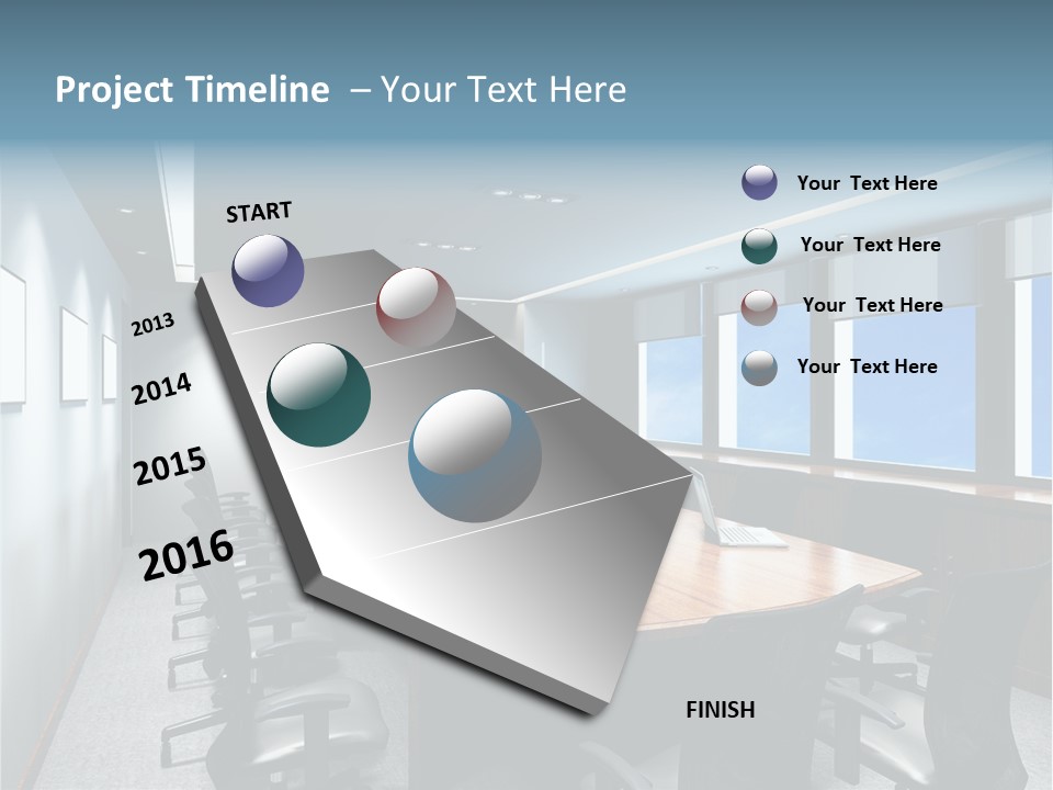 Board Discussion Interior PowerPoint Template