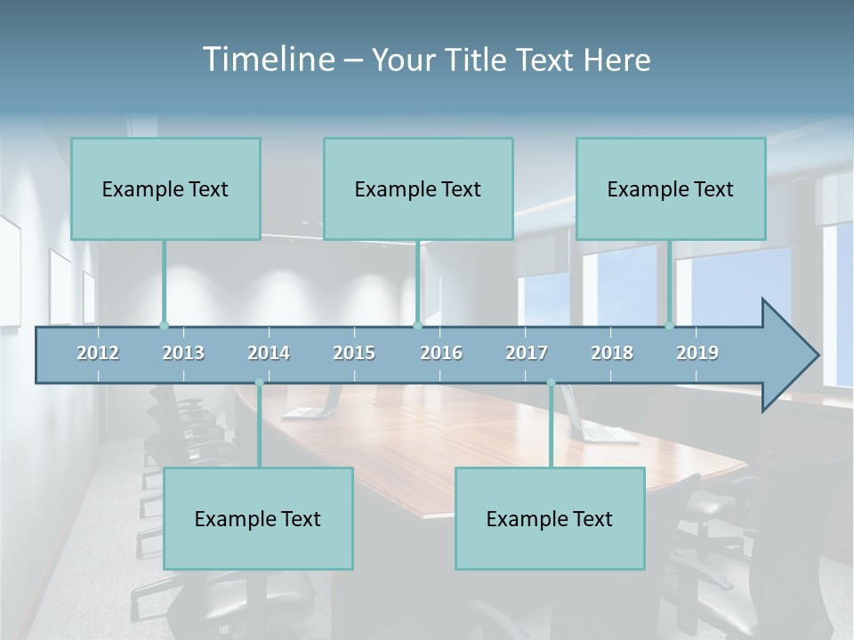 Board Discussion Interior PowerPoint Template