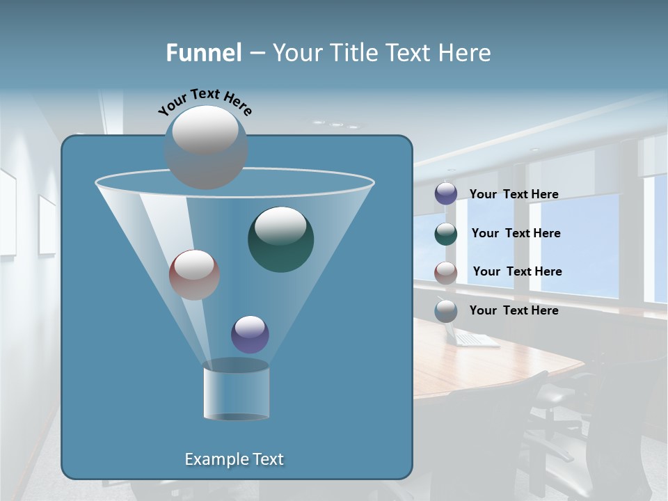 Board Discussion Interior PowerPoint Template
