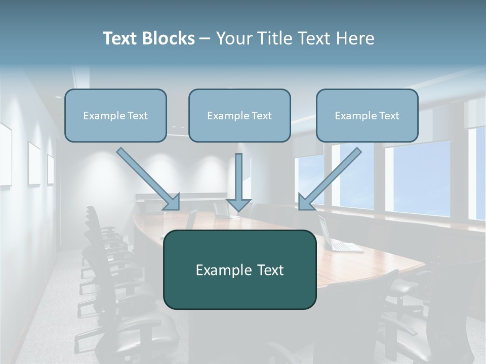 Board Discussion Interior PowerPoint Template
