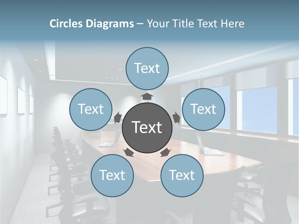 Board Discussion Interior PowerPoint Template